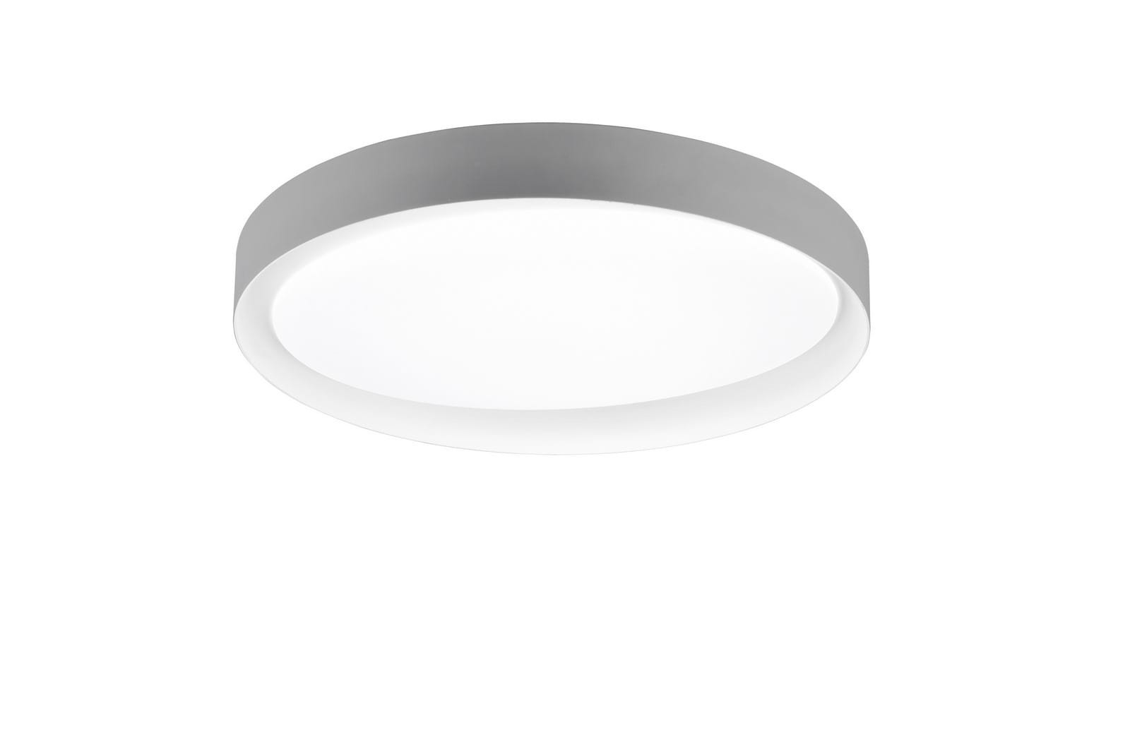 Plafon ZETAokrągły szaro-biały LED 1x24W 48,5cm 2000lm IP20 RL