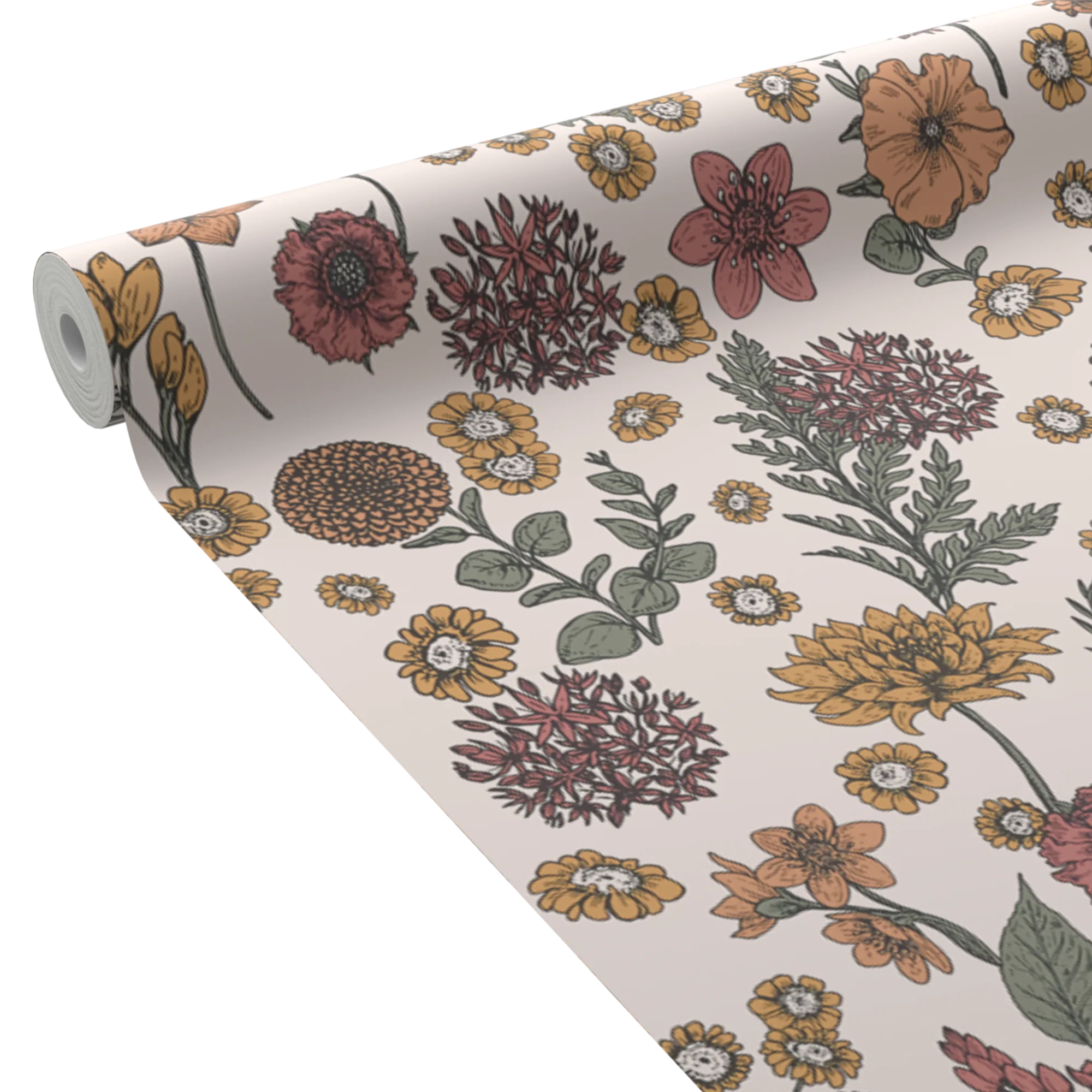 Papier peint intissé ALLISON coloris multicolore