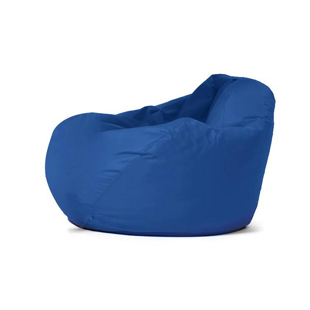 Pouf poire XXL extérieur bleu ARTA