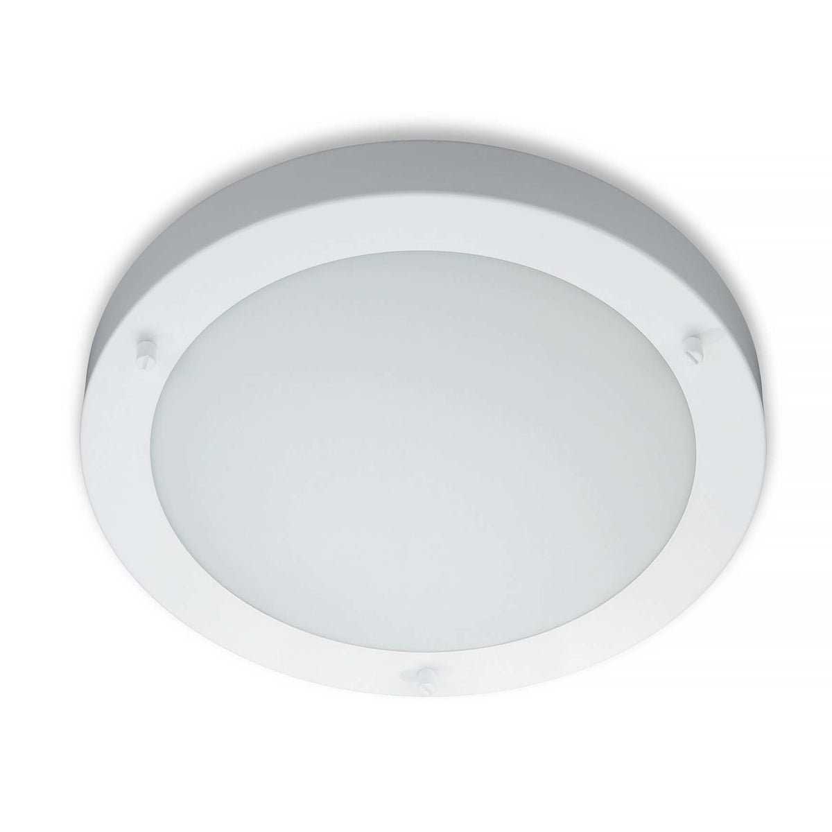Artdelight plafondlamp Yuca - 1 lichts - 30 x 9  cm - wit
