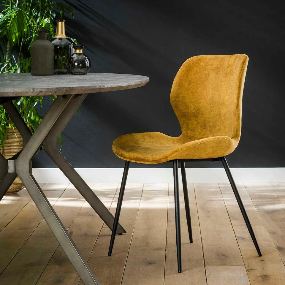 Fraaai - Verona eetkamerstoel goud