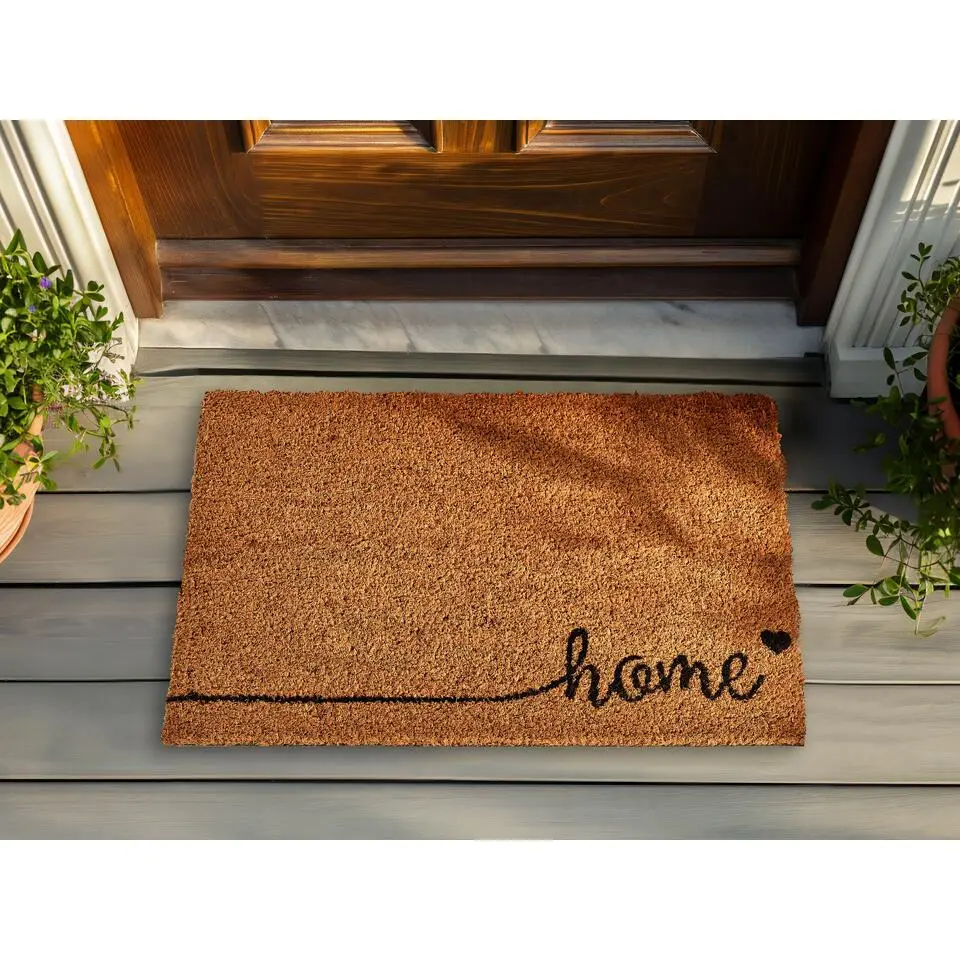 LEDIANAIA - Deurmat - Natuurlijk - 40 x 60 cm - Kokos