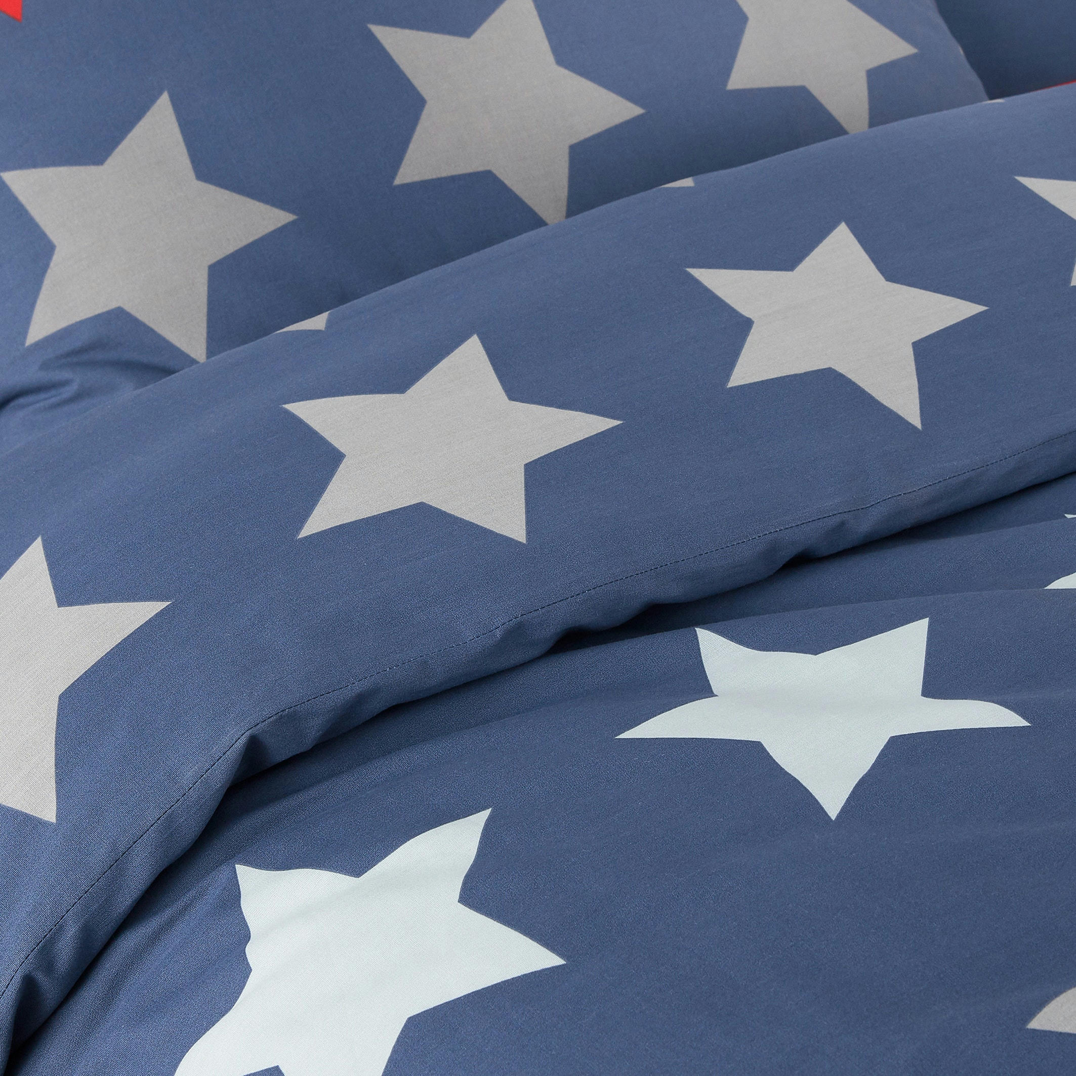 Housse de couette coton, Stars