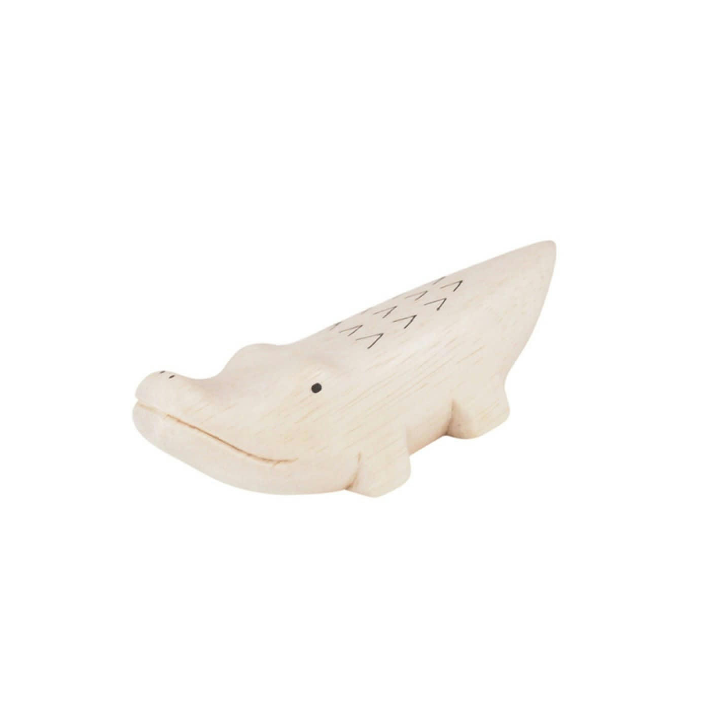 CROCODILE - Figurine en bois crocodile