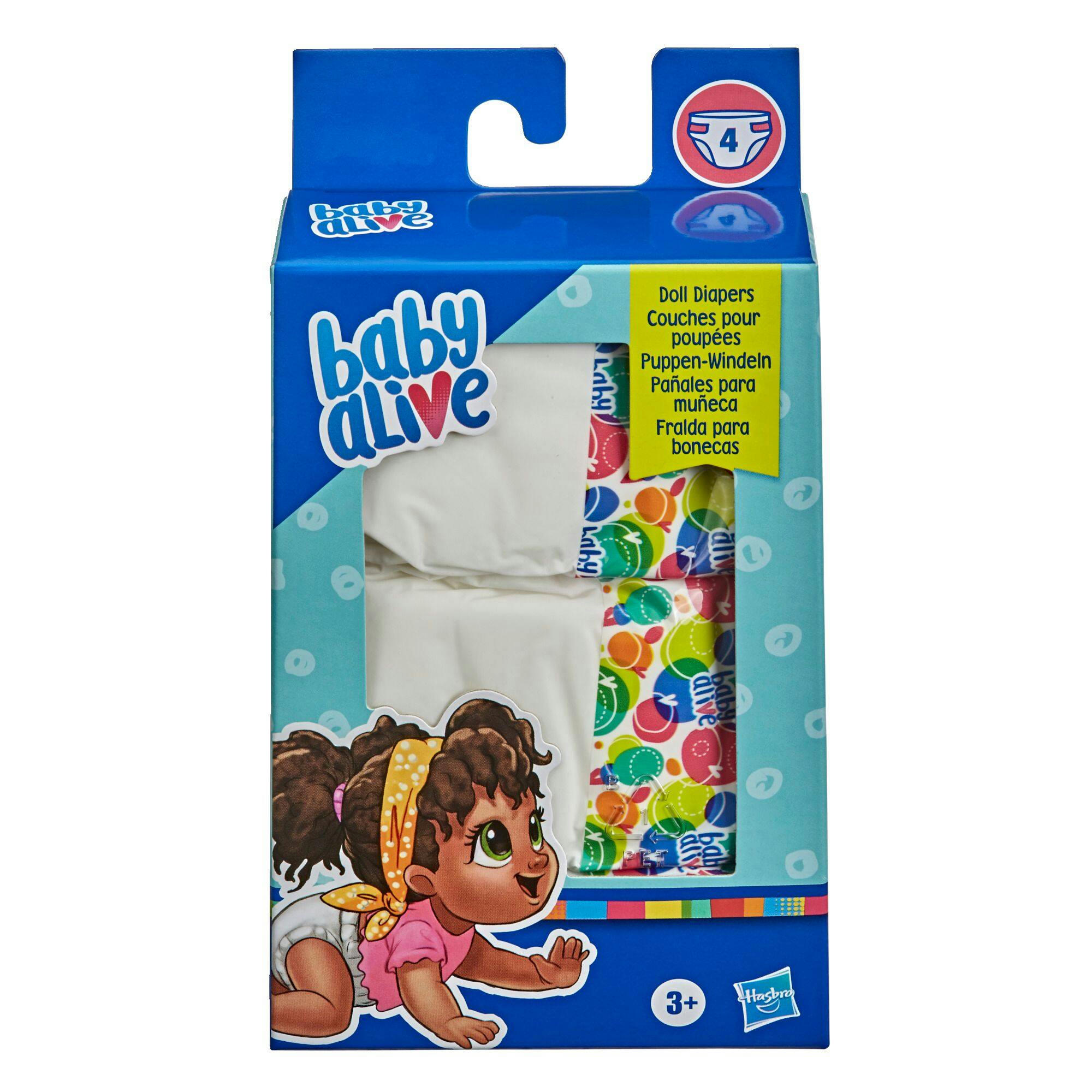 Baby Alive Diapers Refill Pack, 4-pk, Ages 3+