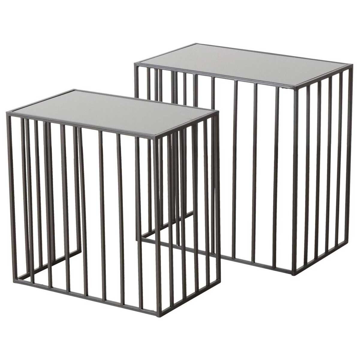 Stolik kawowy 2 szt. 50x30x50 cm ASTE