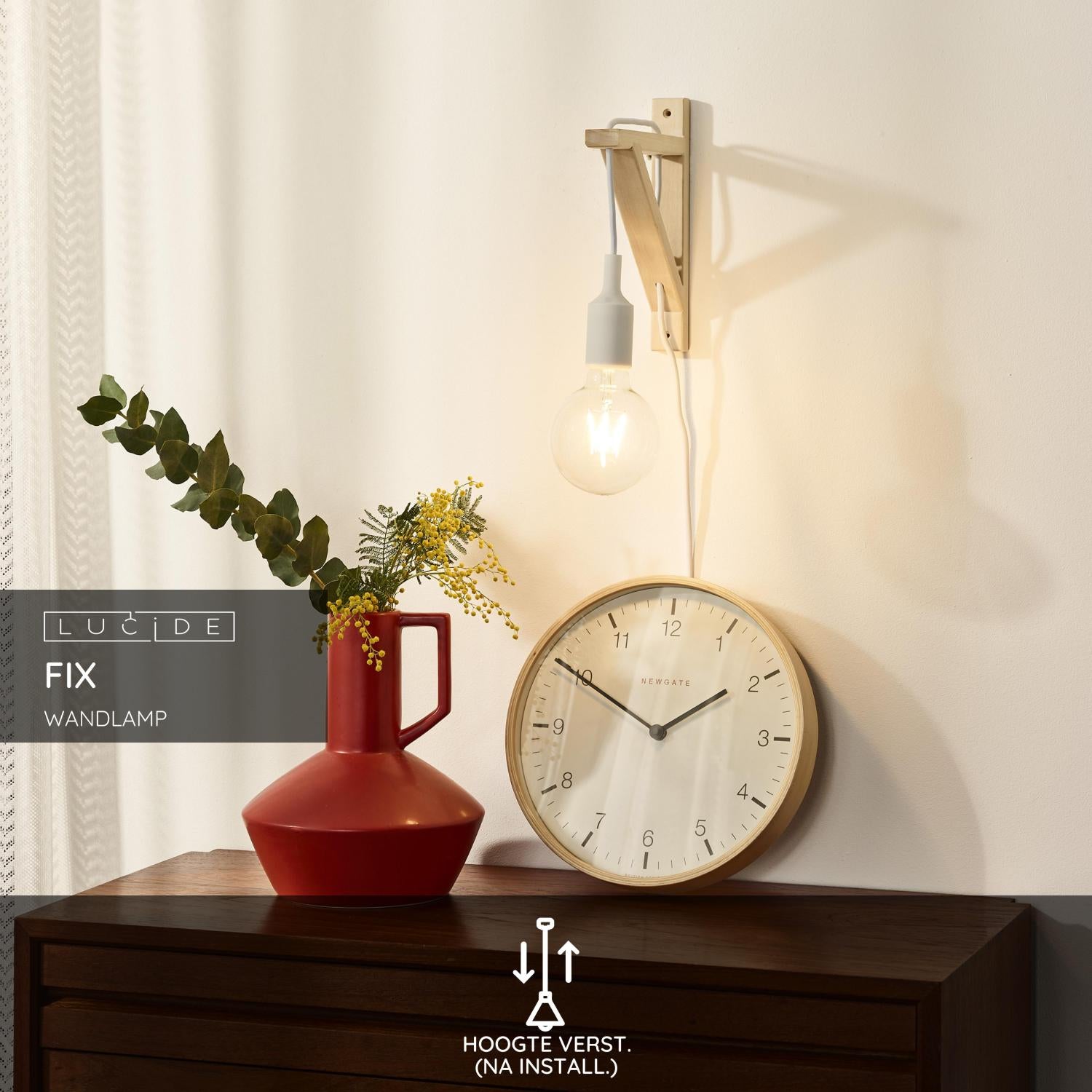 Lucide FIX Wandlamp - Wit