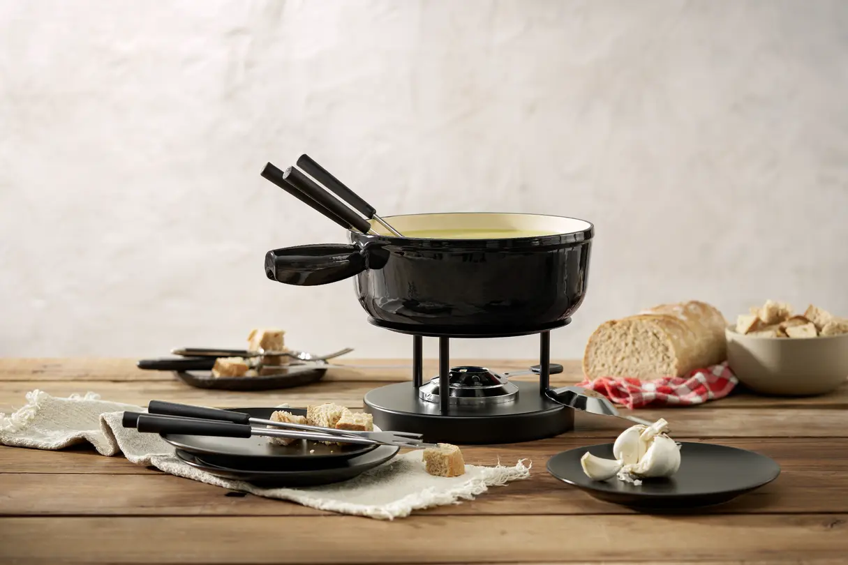 Fondue Caquelon Rottu