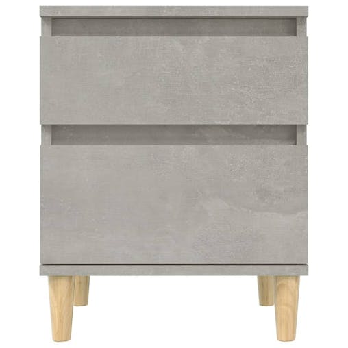 NNEVL Bedside Cabinet Concrete Grey 40x35x50 cm