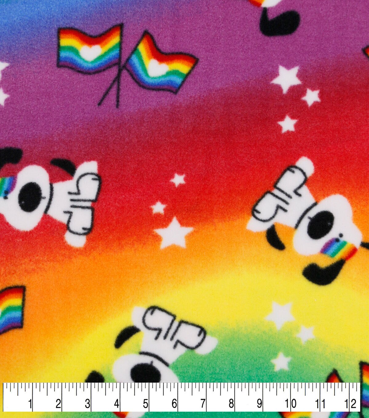 Pride Dogs Anti Pill Fleece Fabric