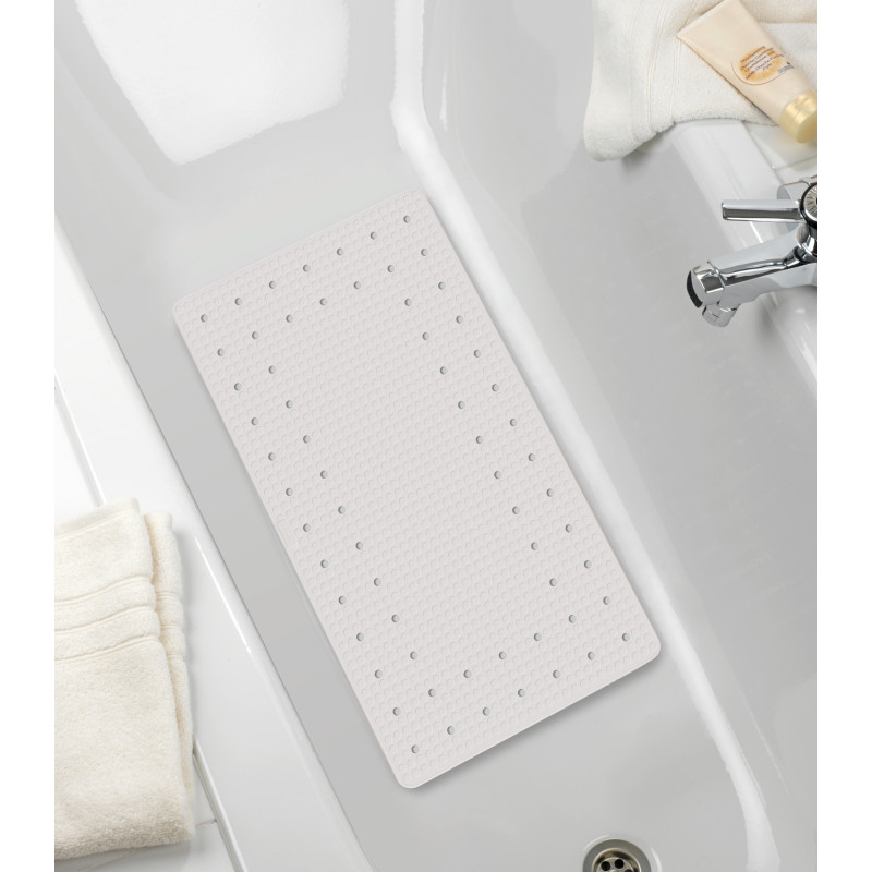 Tapis de bain Mirasol blanc 69 x 39 cm WENKO