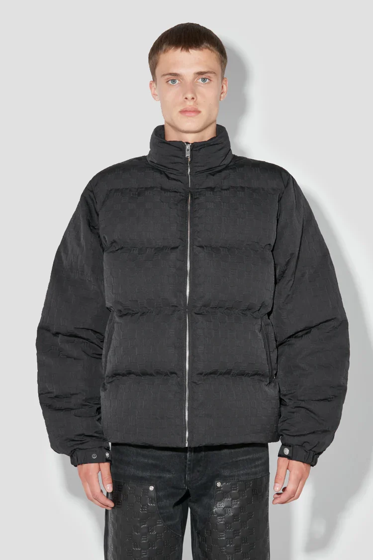 Monogram Embossed Puffer
