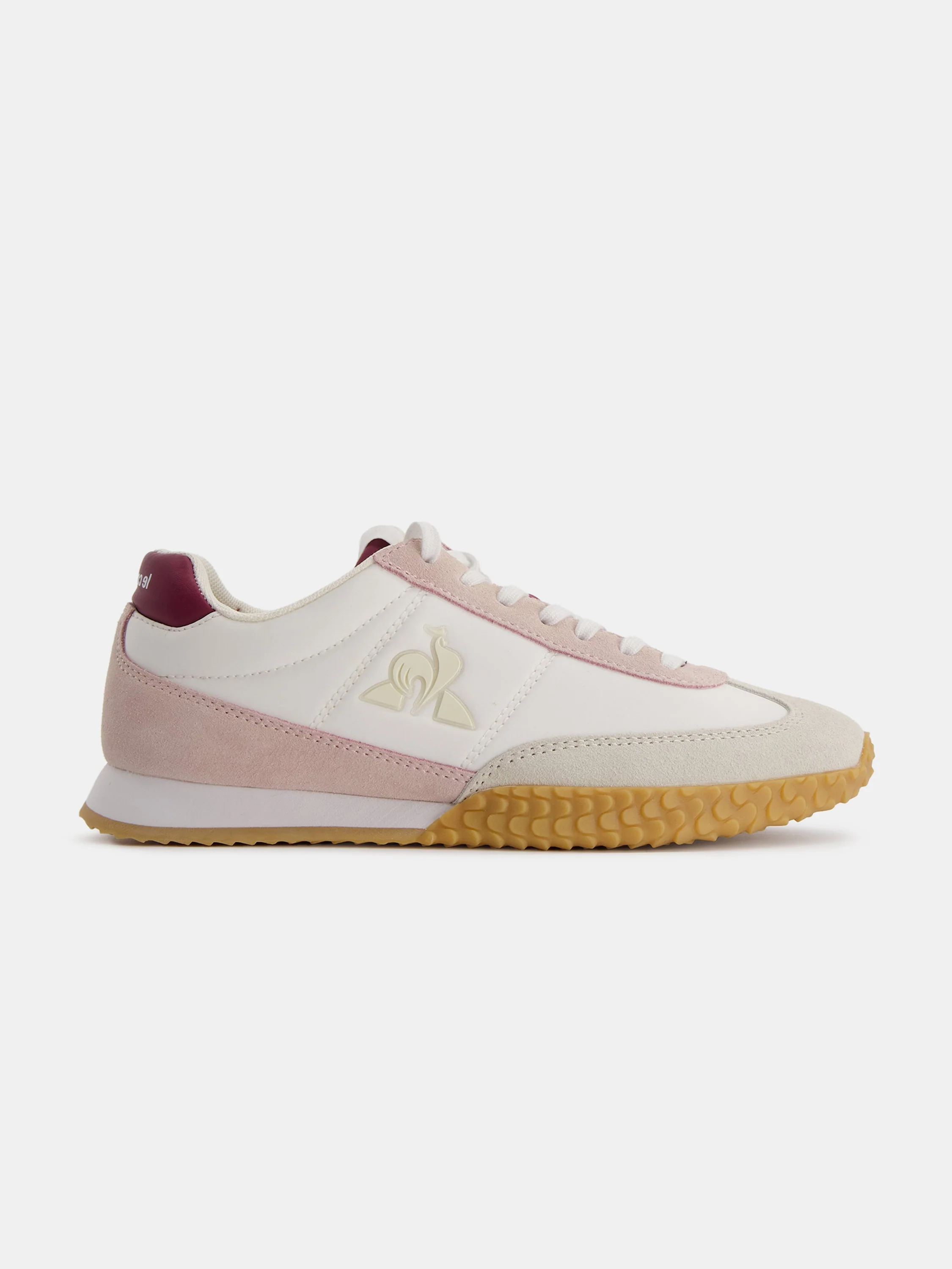 Basket retro-running en textile et suede Veloce