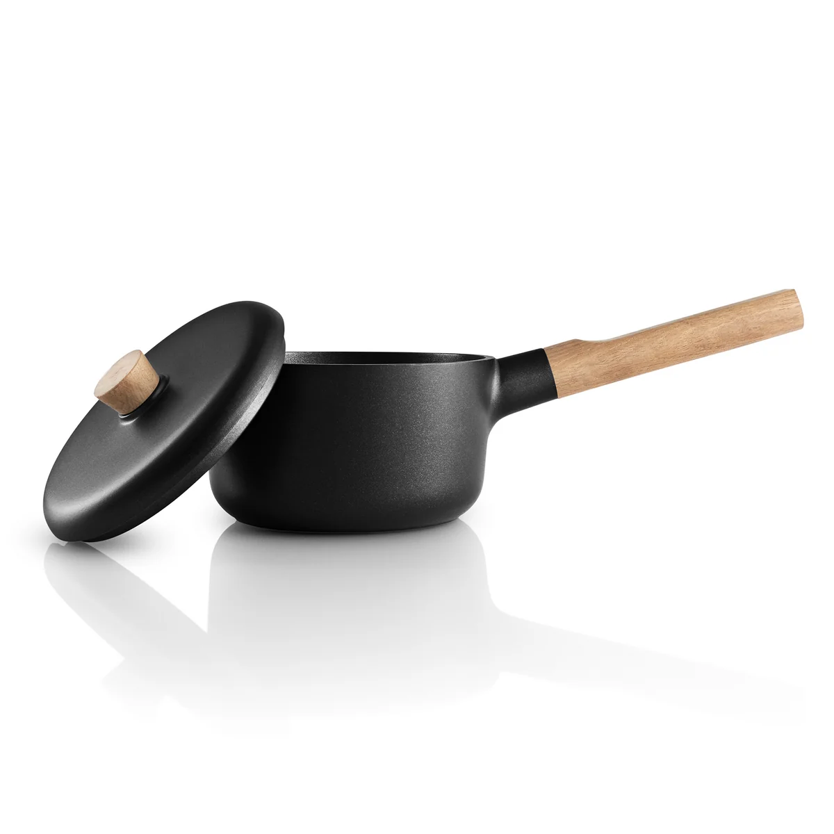Eva Solo - Nordic Kitchen Stielkasserolle 1.5 l, Aluminium / Eiche