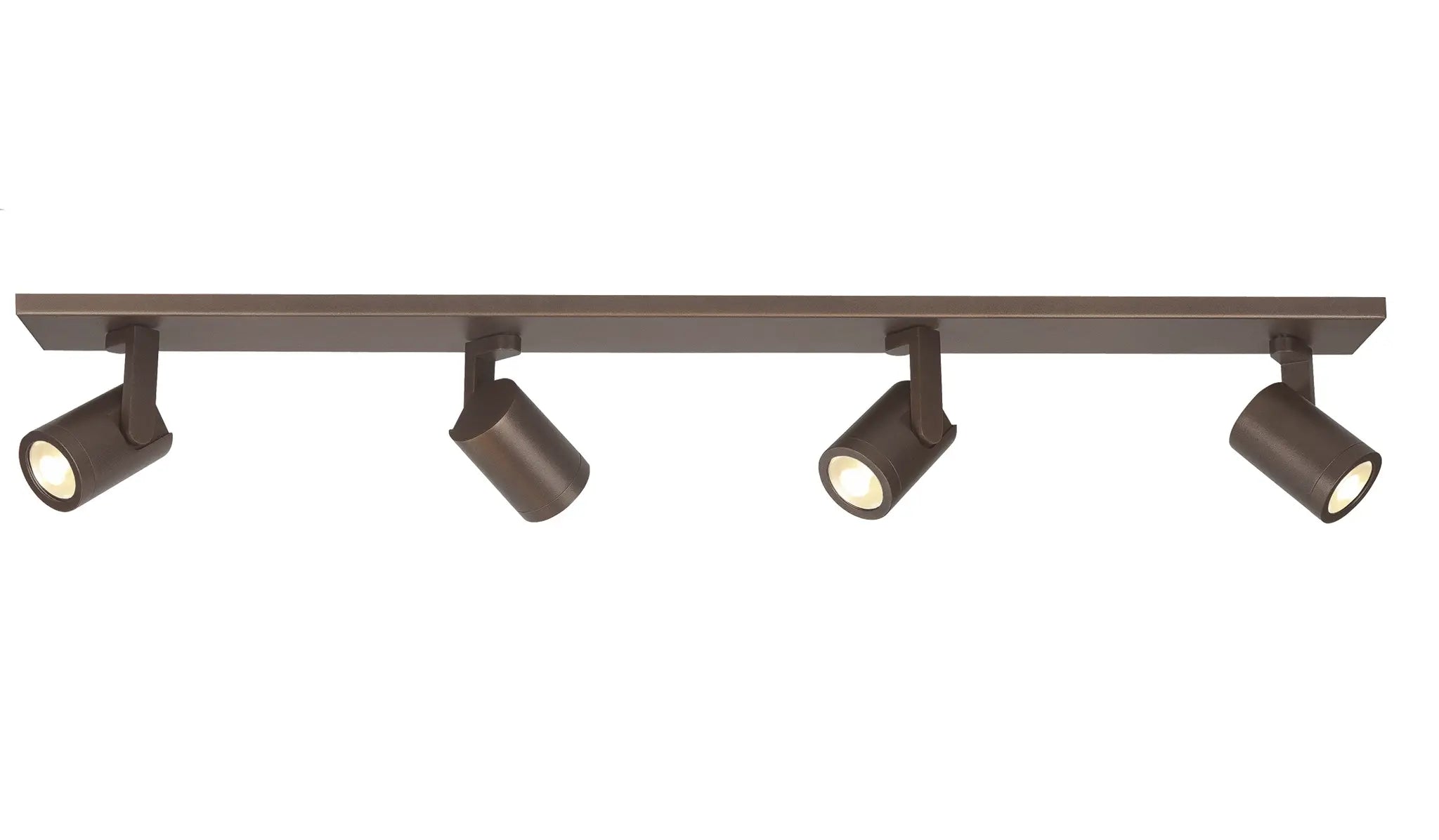 Highlight spot HALO - 4 lichts - 91.5 x 15  cm - bruin