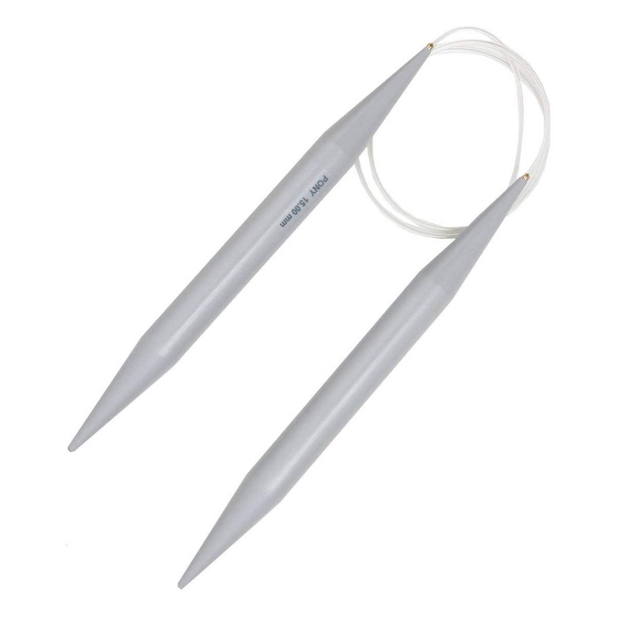Pony Circular Knitting Needles 15mm x 80cm