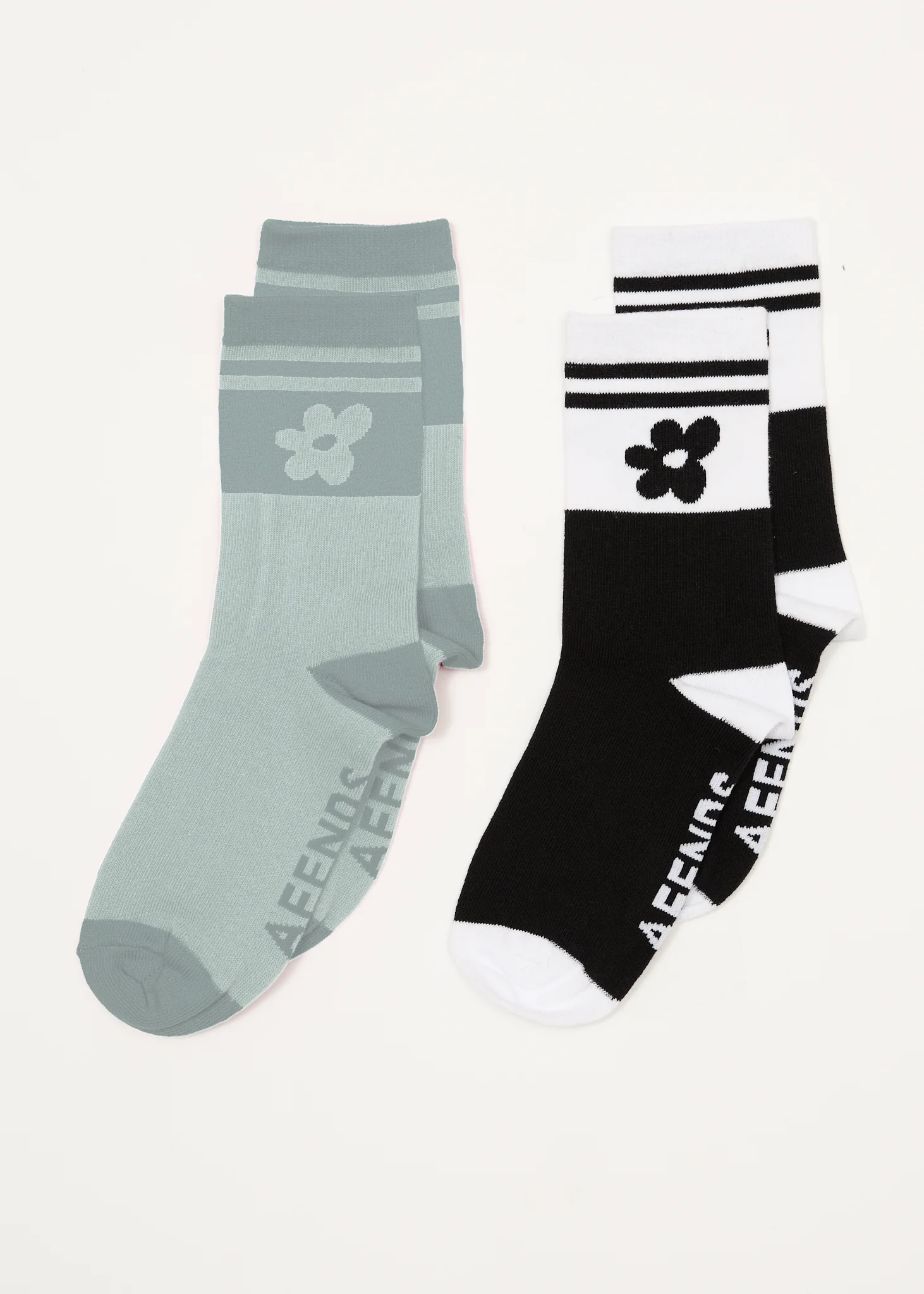 AFENDS Womens Garden Variety - Socks Two Pack - Multi