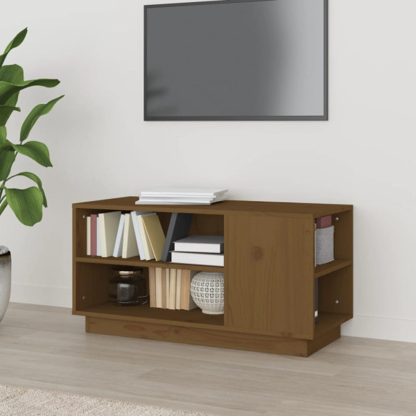 Szafka pod Telewizor Rtv Brąz Mat Nowoczesny Salon 80x35x40,5cm