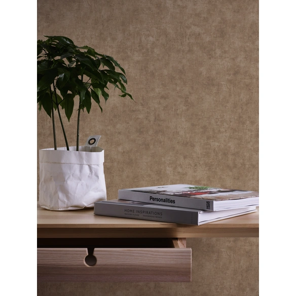 Vliestapete, BxL: 53 x 1005 cm, braun