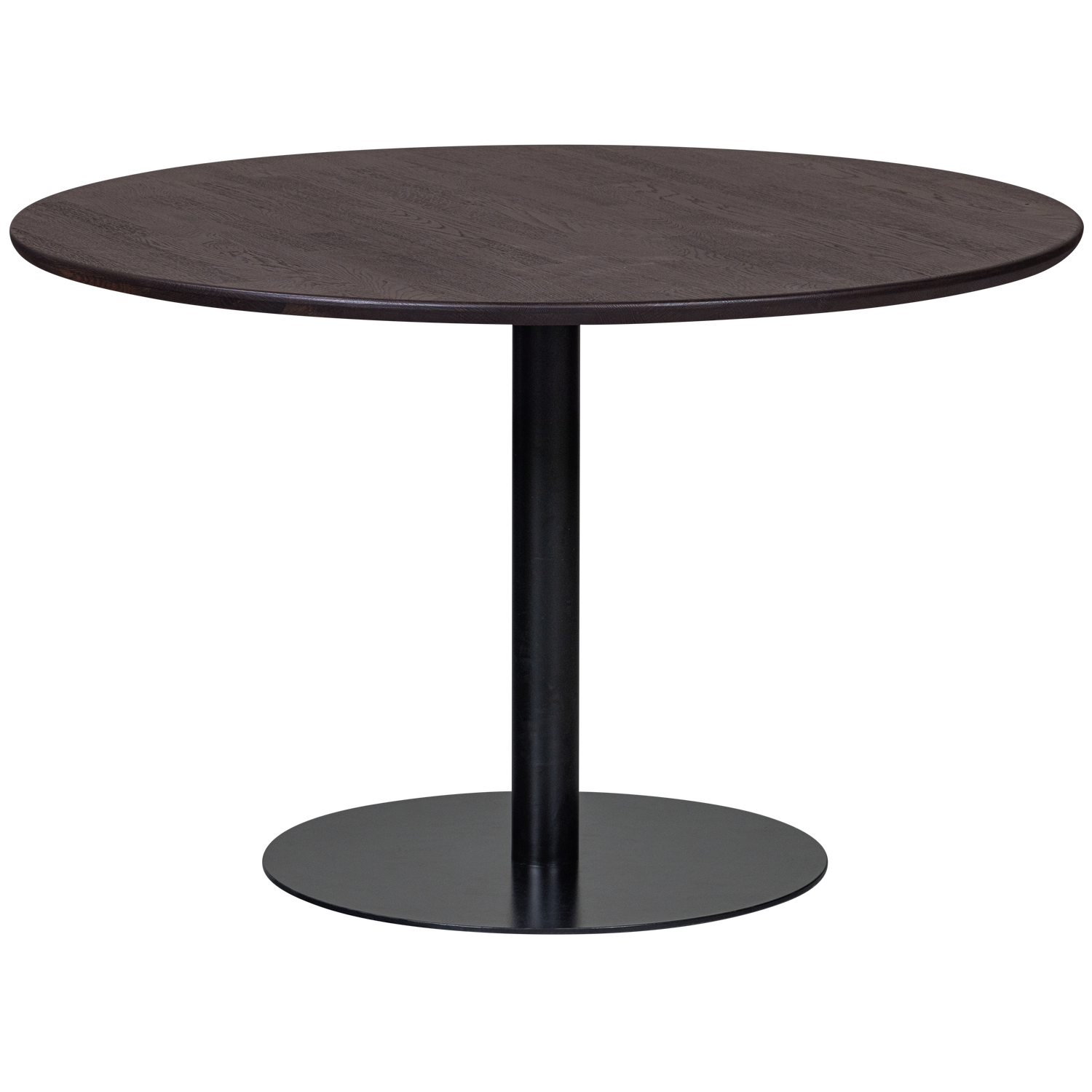 WOOOD eettafel rond vingerlas Tablo - Eiken - Mystic Brown - Ø120