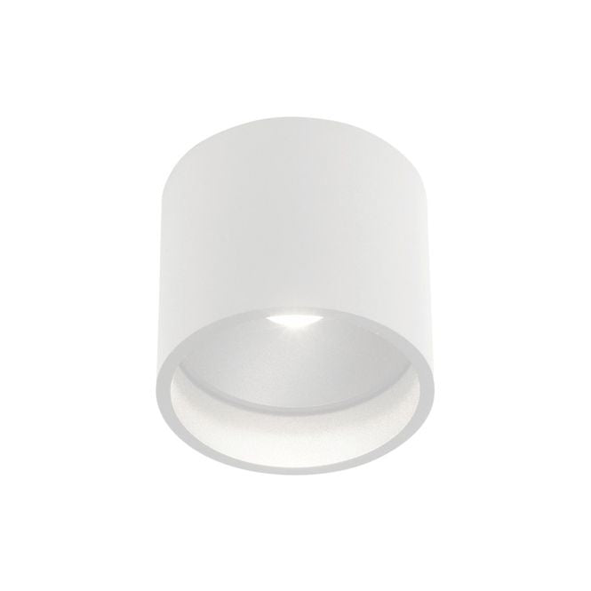 Artdelight plafondlamp Orleans - 1 lichts - 11 x 10  cm - wit