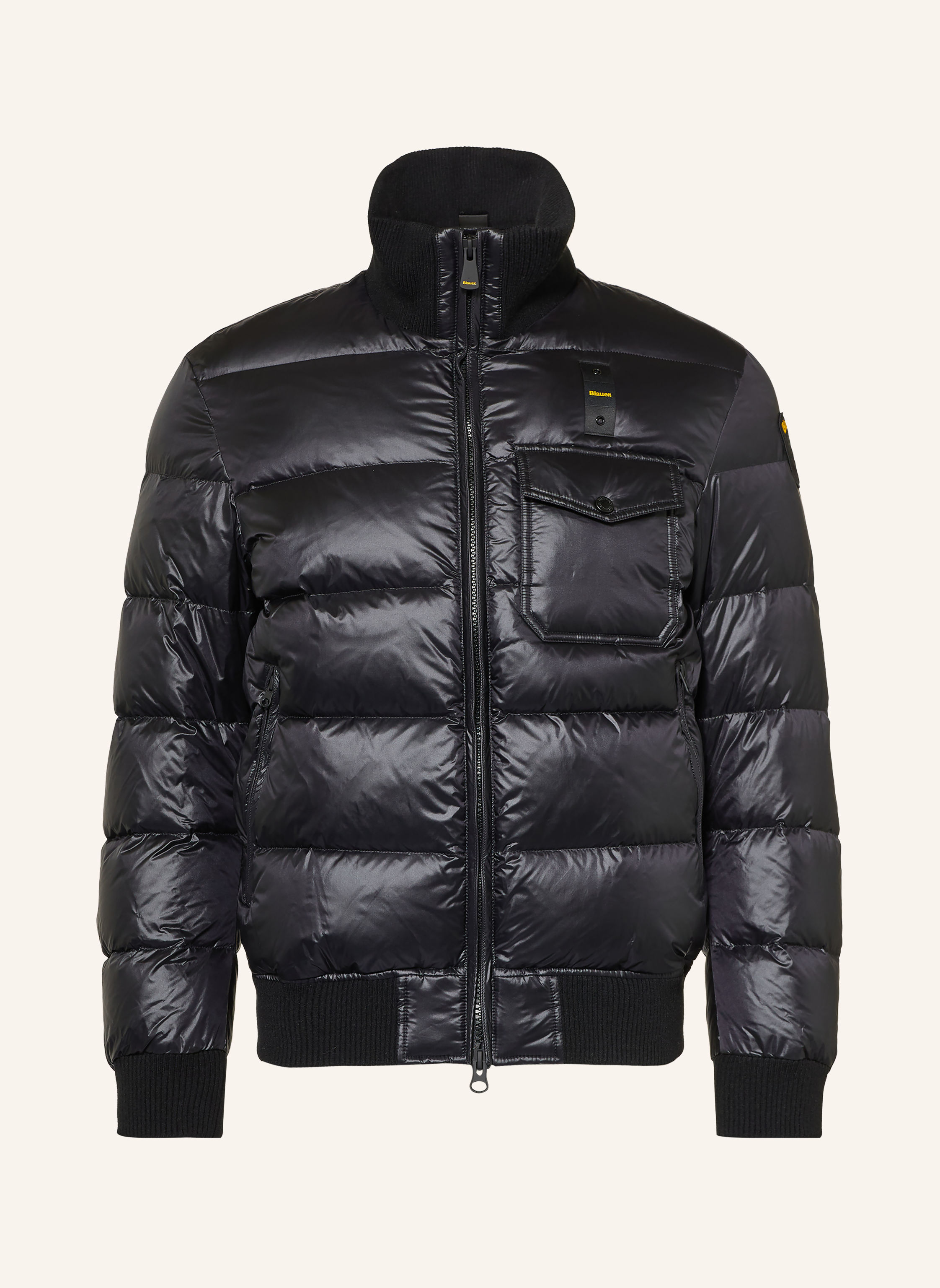 Blauer Daunenblouson ROBERT