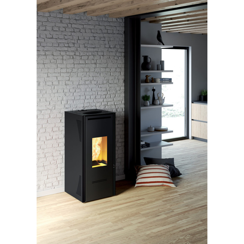 Poêle à pellets Talo noir 11 kW INVICTA