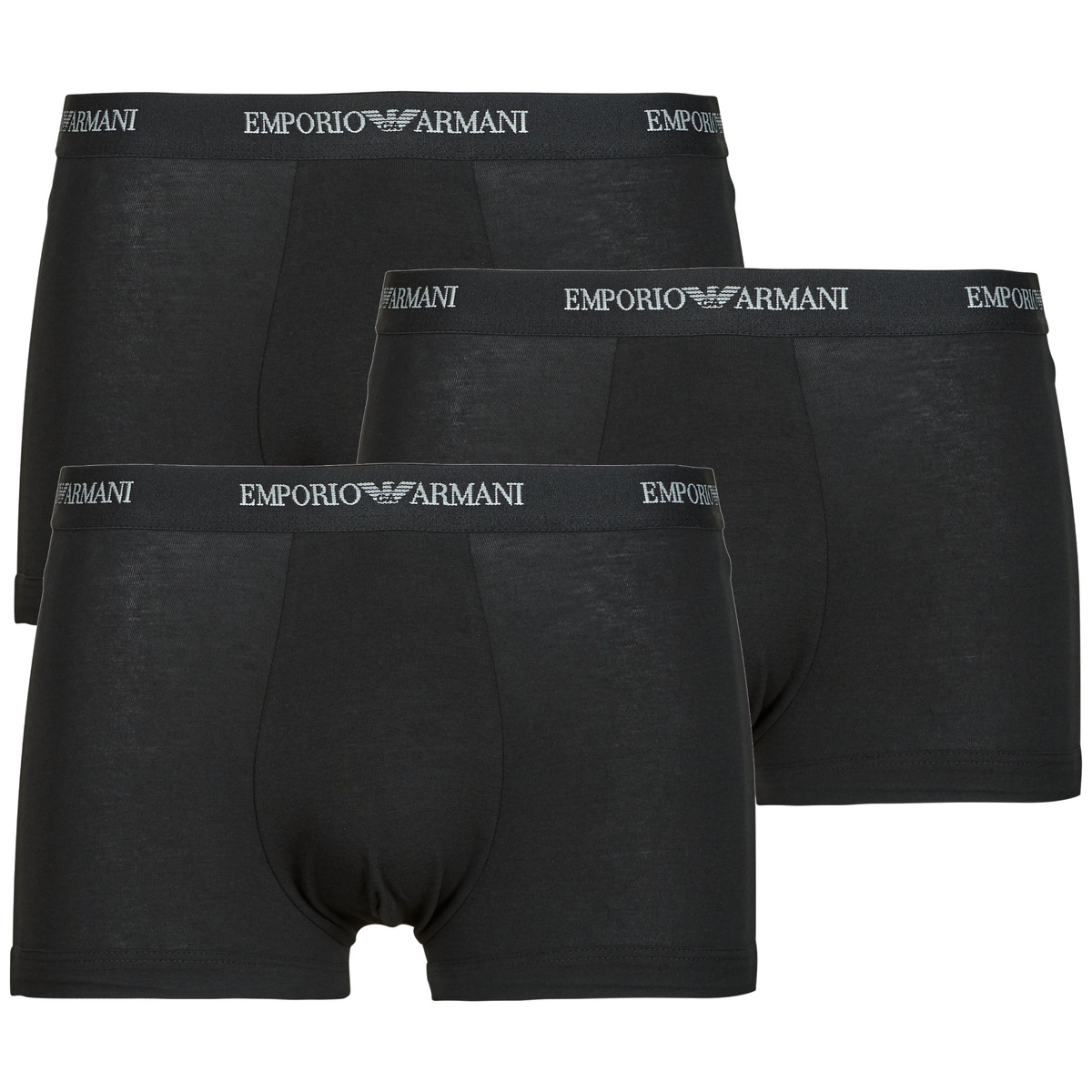 Emporio Armani - 3 PACK TRUNK AF14132 - Black