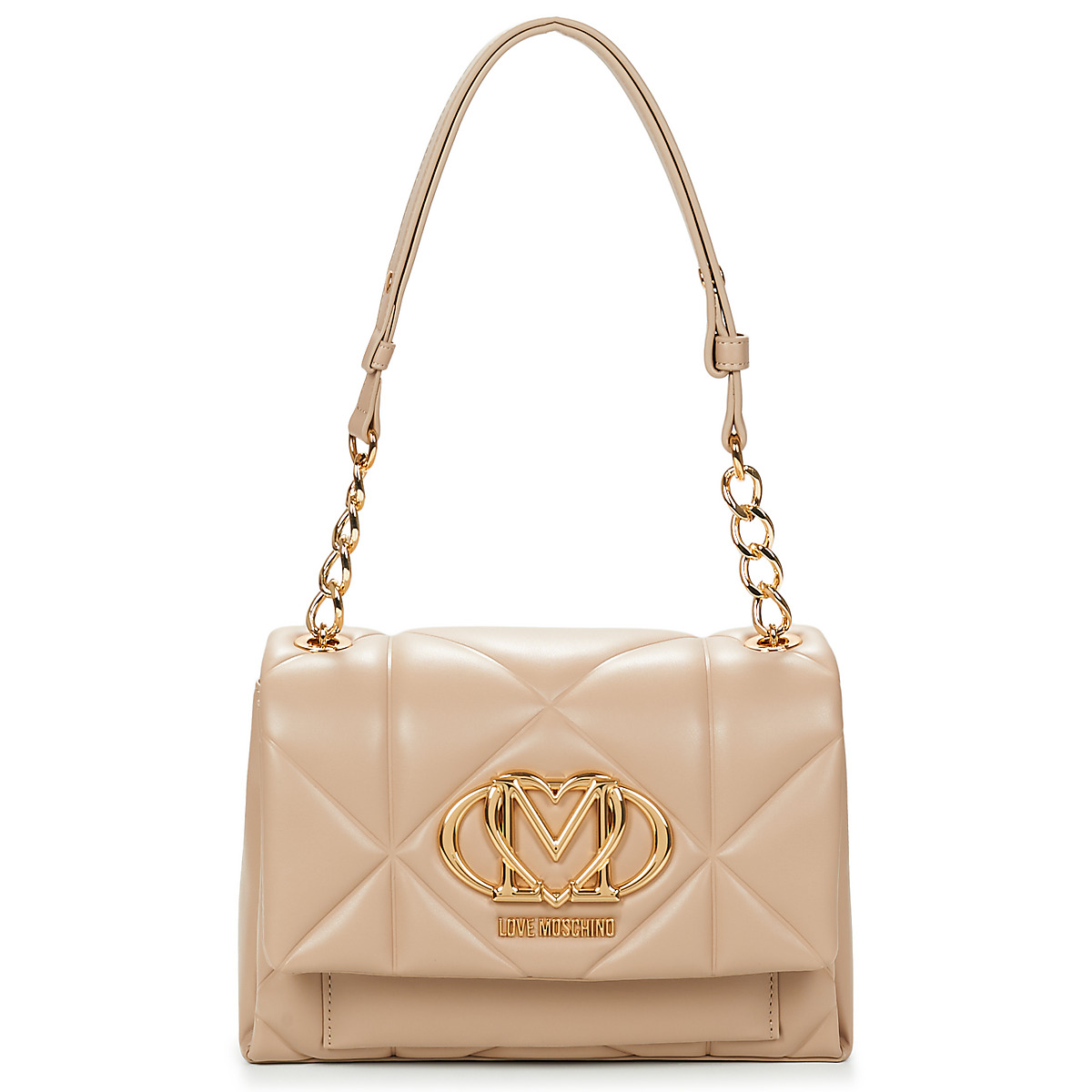 Love Moschino - EMBOSSED Q JC4259PP0O - Beige