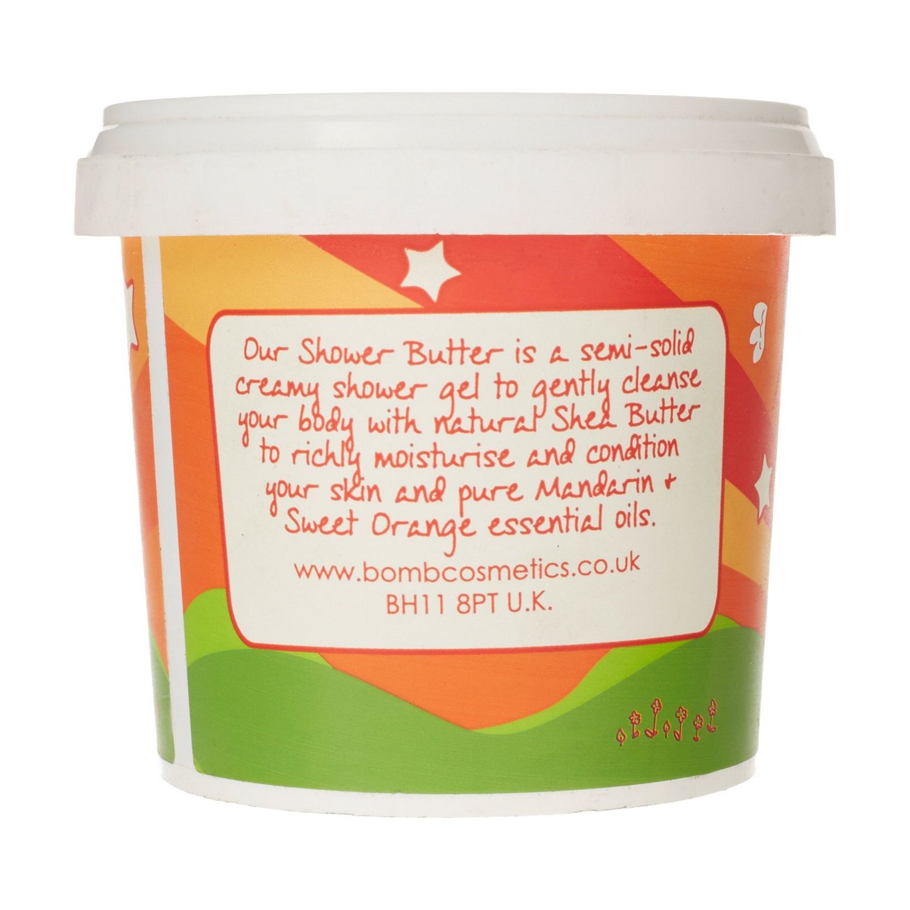 Bomb Cosmetics Mandarin Cleansing Shower Butter 320g