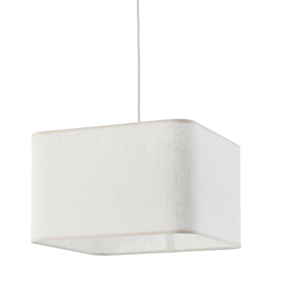 Suspension / Abat-jour en lin L32 cm, Thade