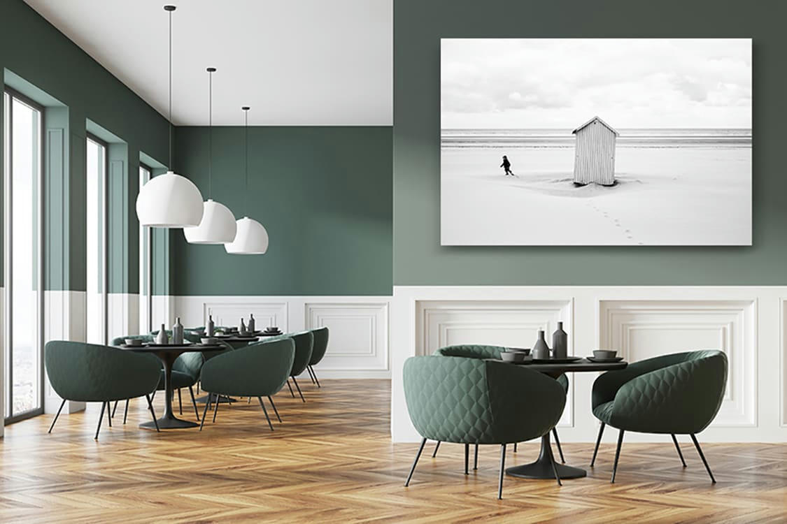 PAS A PAS - Photographie d'art d'Alexandre Lawniczak 40x60 cm sur alu