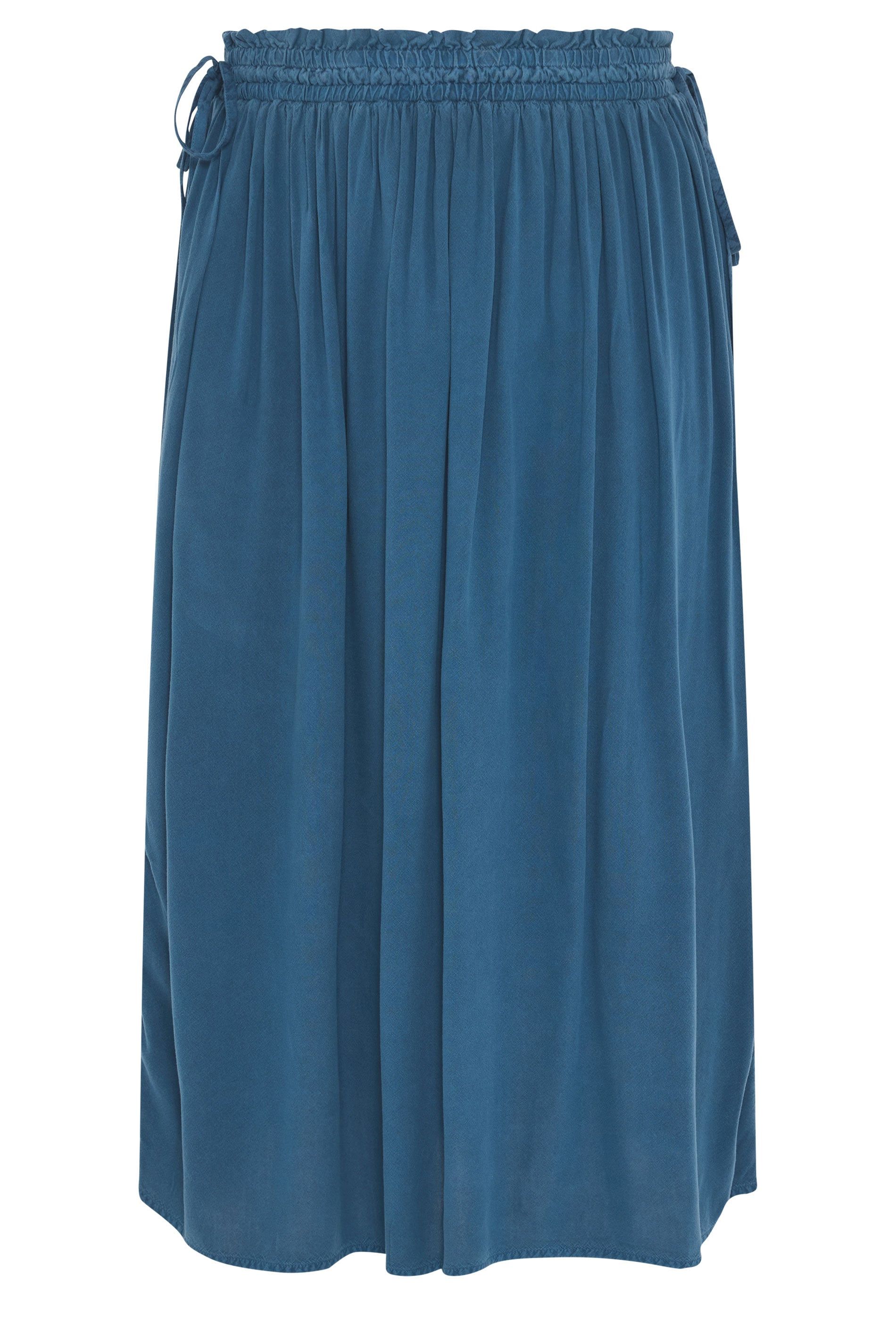 Yours Chambray Midi Skirt