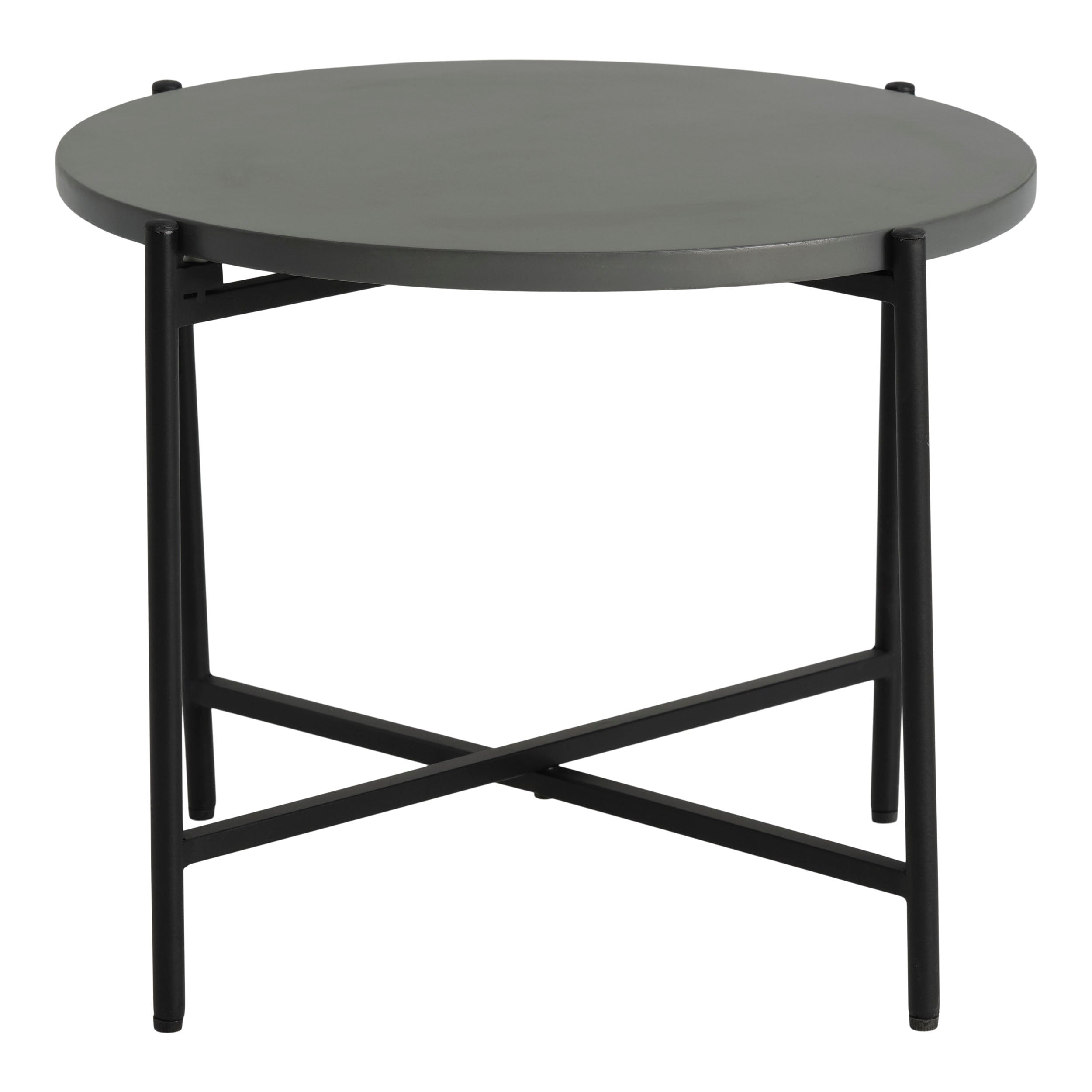 BRAM Salontafel Pello - Ø53 cm - zwart
