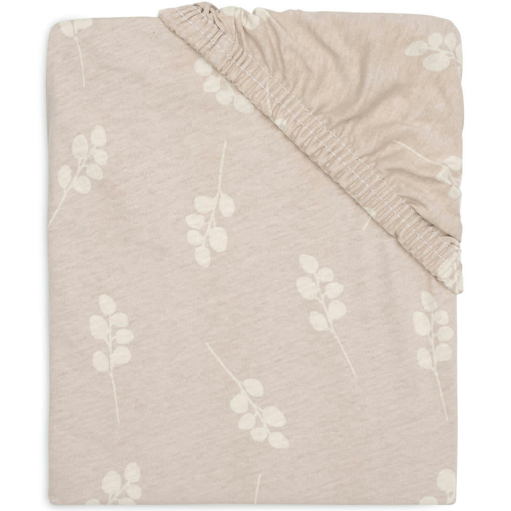 - Drap housse en jersey Twig Wild Rose (70 x 140 cm)
