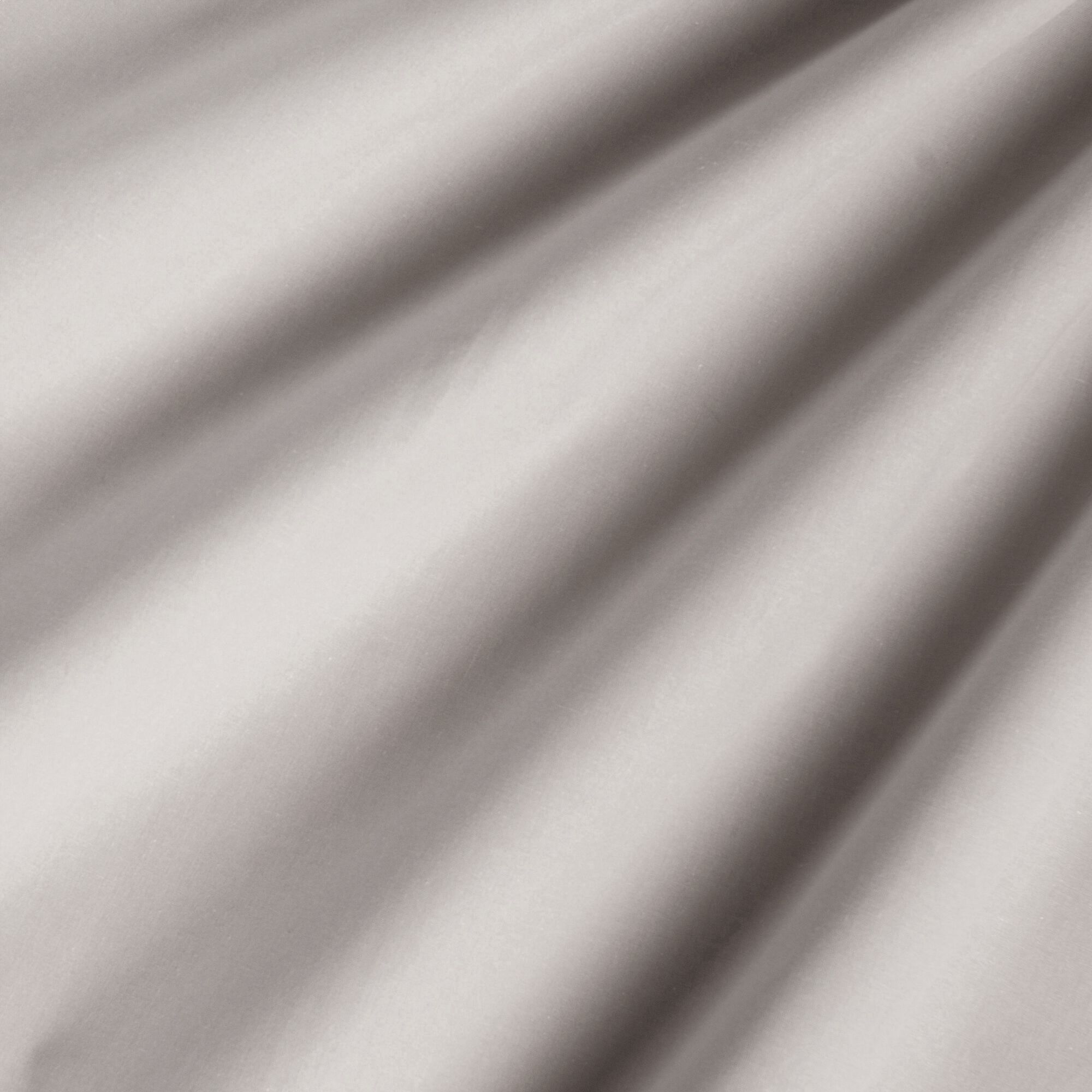 EOLI - Taie de traversin en coton 43x190cm - gris vésuve
