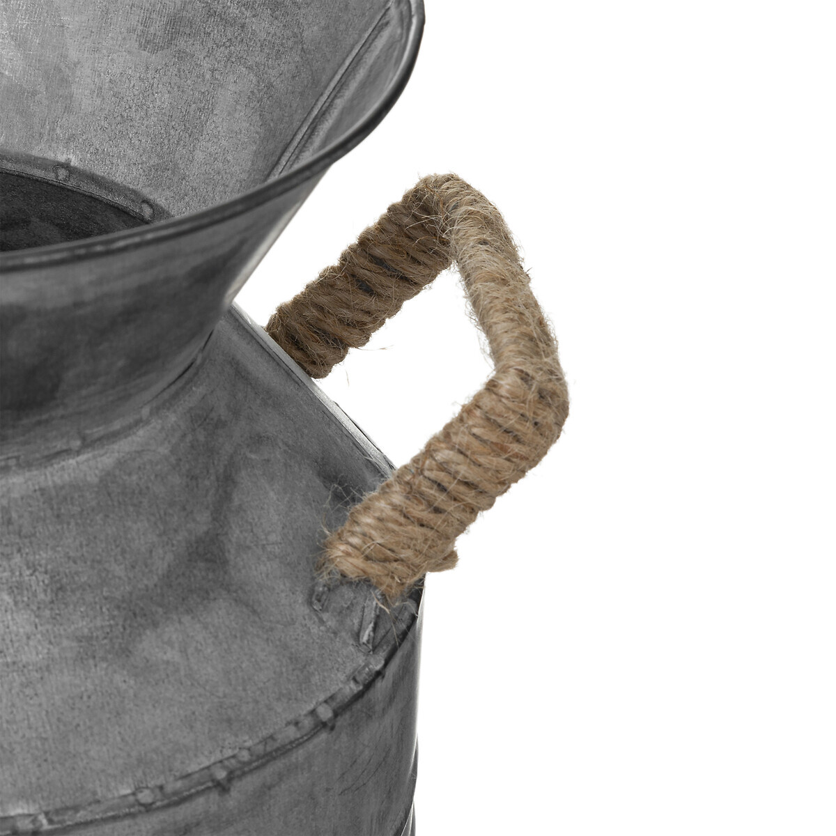Milk jug, metal Grey, H.62 cm