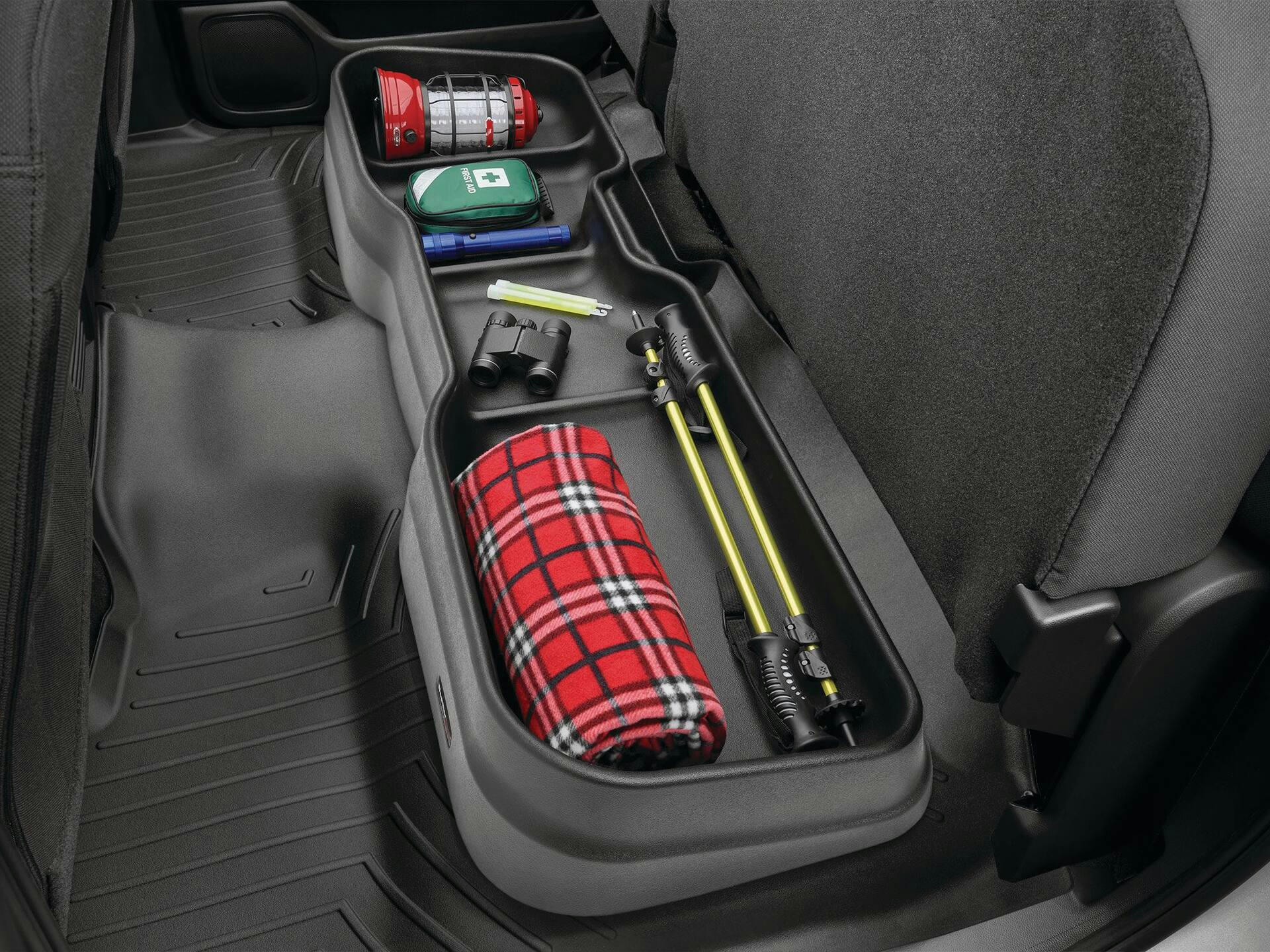 WeatherTech® Custom Under Seat Storage System, Black