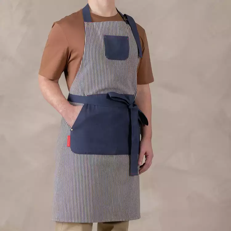 Designed by Sebastian Conran Woven Stripe Cotton Apron