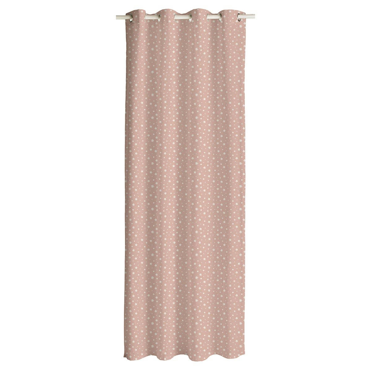 - Rideau en Coton Rose 140x240 cm