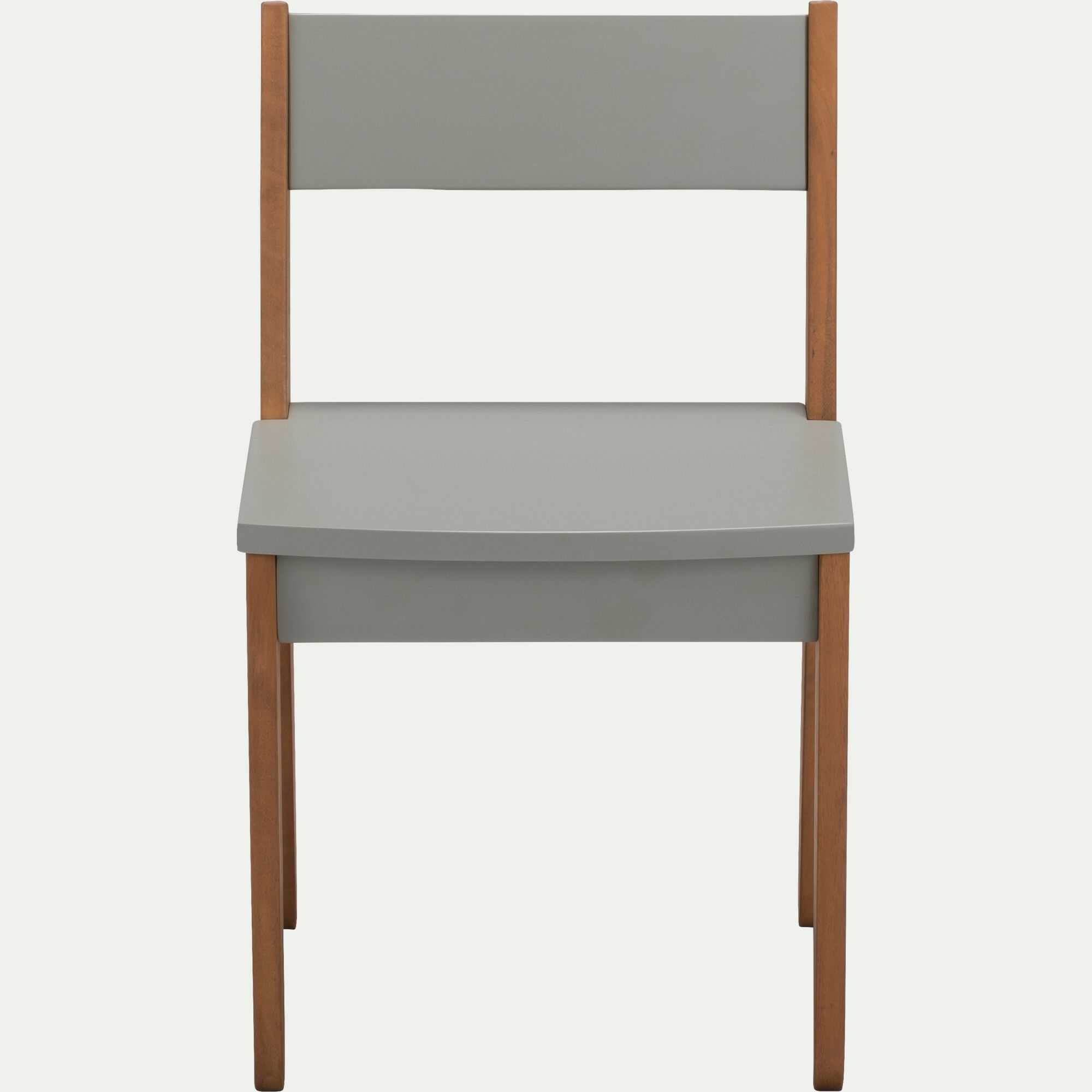 RAPHAEL - Chaise enfant en acacia - vert olivier