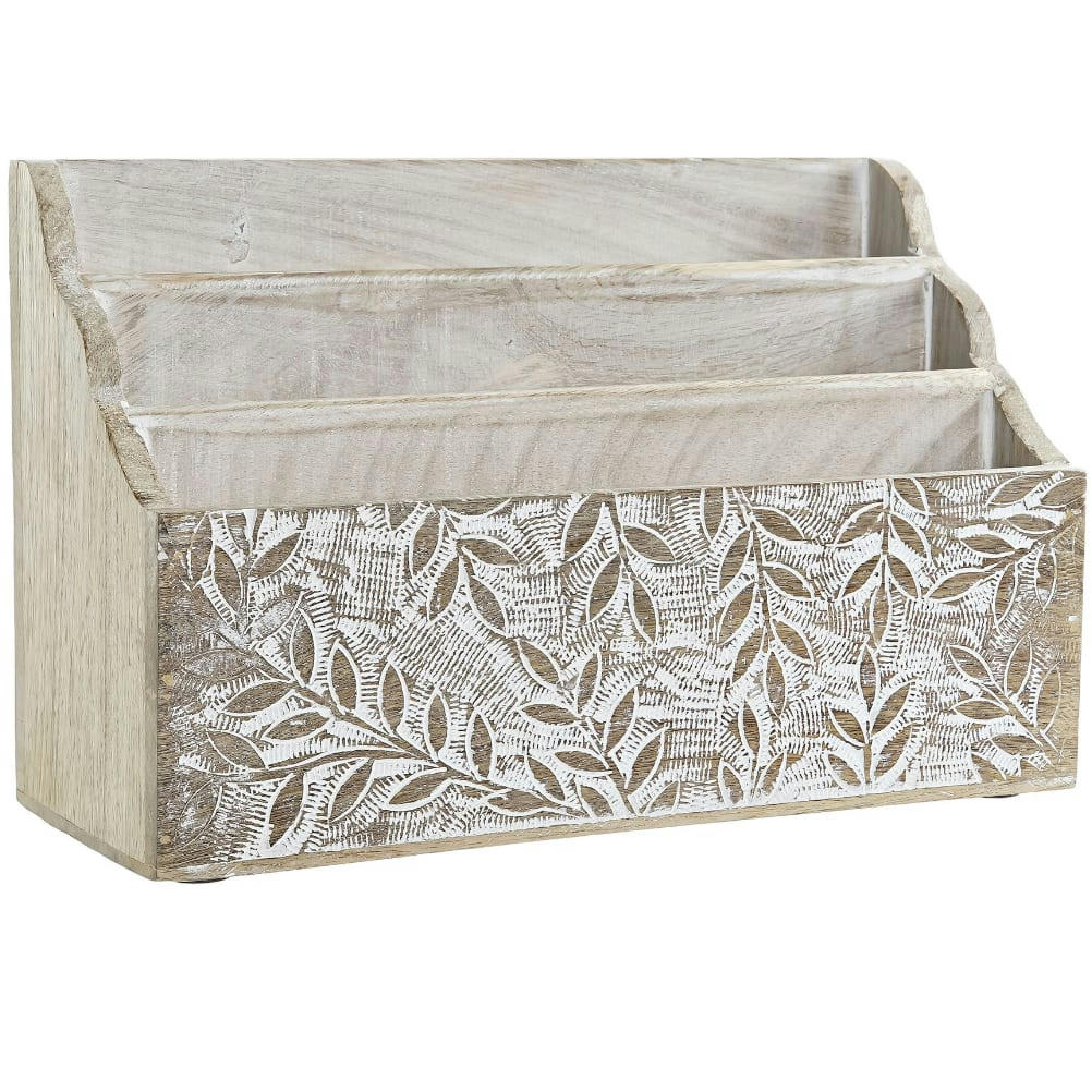 - Organiseur de bureau en bois