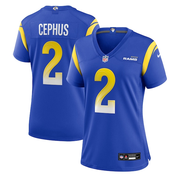 Quintez Cephus Los Angeles Rams Nike Women's Team Game Jersey -  Royal