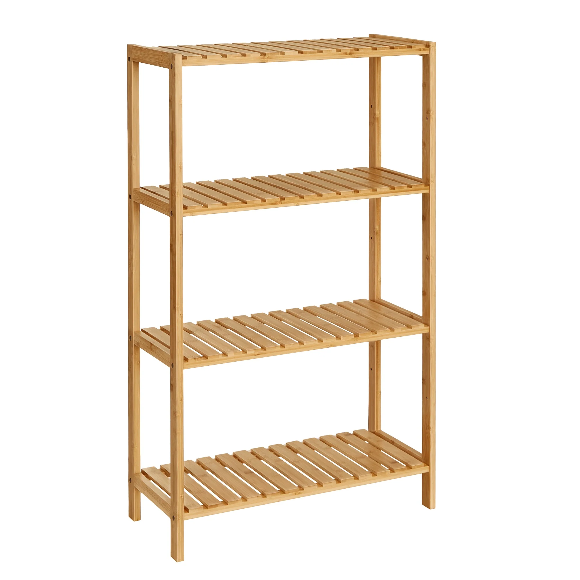 Étagère de Rangement, Meuble à Chaussures à 4 Niveaux