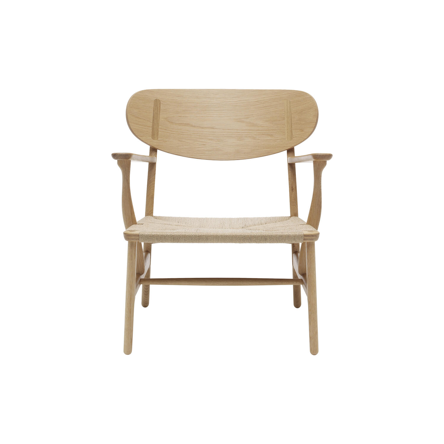 CH22 loungestol, olieret eg/natur