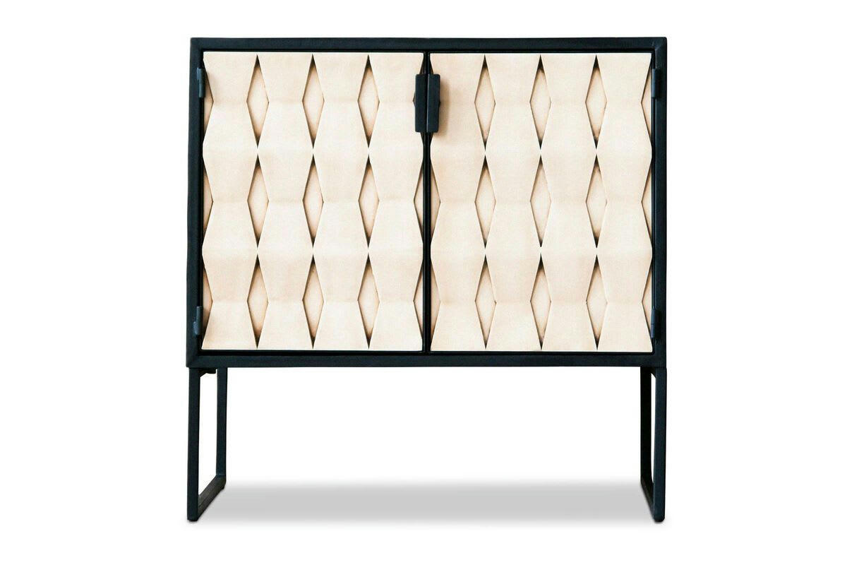 TIMANTTI - Buffet en métal beige