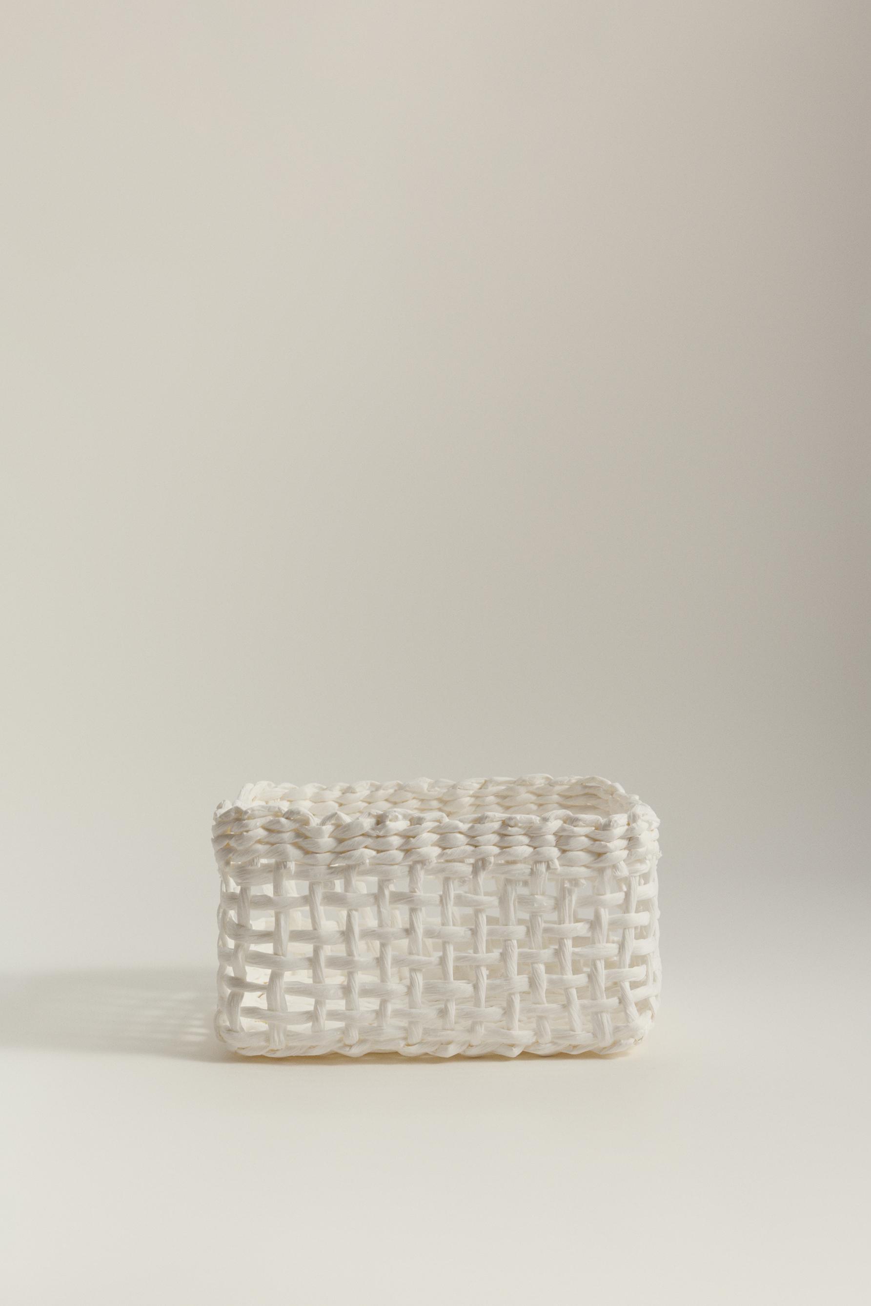 Cesta trenzada pequeña 23cm
