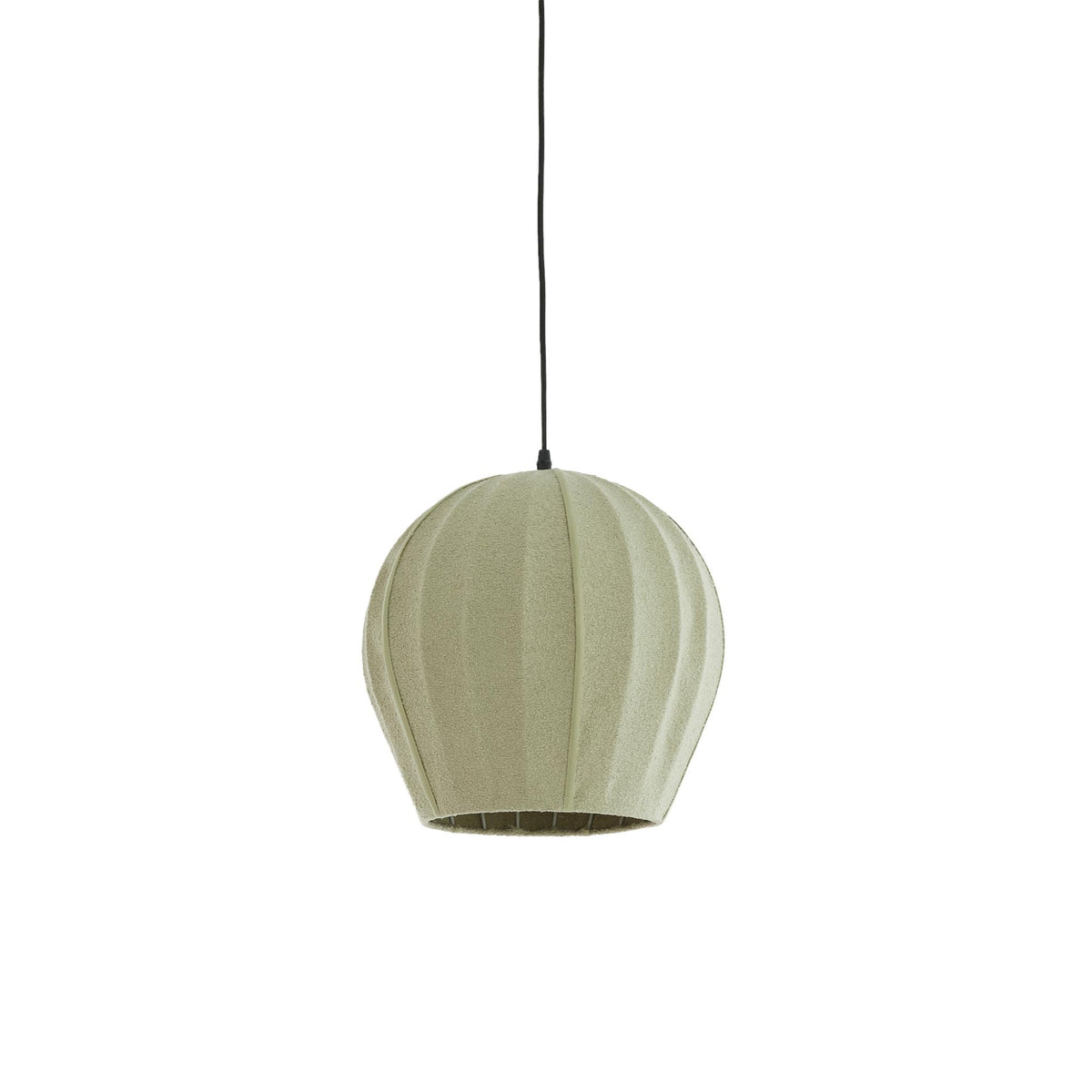 Light & Living hanglamp Zagori - groen - Ø35cm
