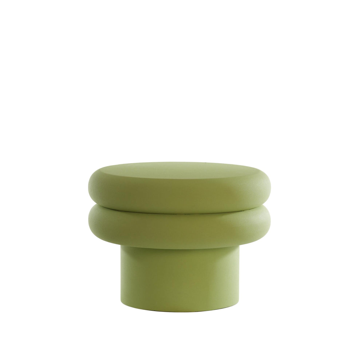 Light & Living bijzettafel Satia - groen - Ø45cm