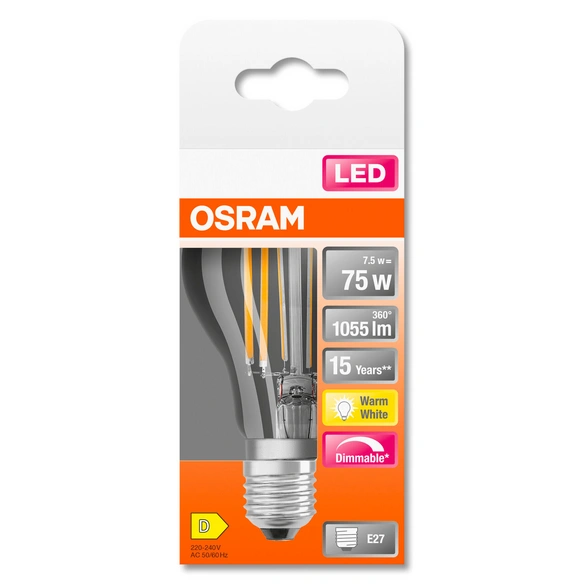 LED-Lampe »LED Retrofit CLASSIC A DIM«, 7,8 W, 240 V